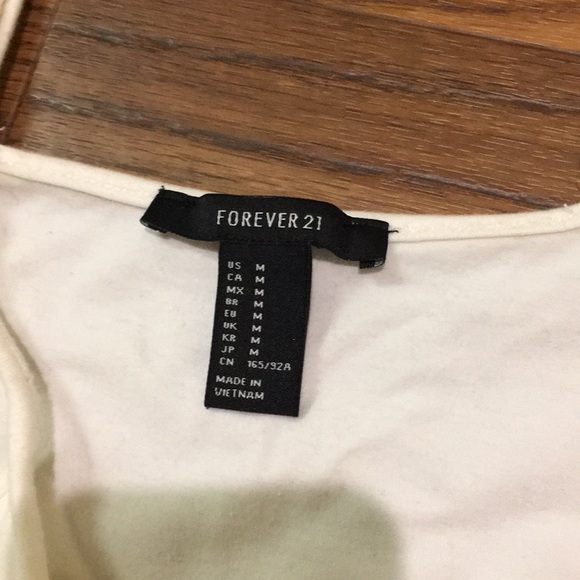 ❌SOLD❌Forever 21 bodysuit size M - Picture 3 of 5